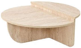 Masă de cafea REST, decor marmură bej