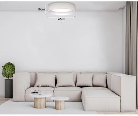 Plafonieră LED Duolla ROLLER LED/24W/230V d. 45 cm crem