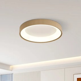 Brilagi - Plafonieră LED dimabilă FALCON MODERN LED/30W/230V 40 cm bej + telecomandă