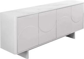 Comoda cu blat ceramic SAVOY 180cm alb