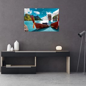 Tablou - Rai pe pământ (90x60 cm)