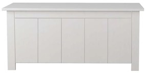 Cufăr alb din lemn de pin 100x45 cm Bertram – Støraa