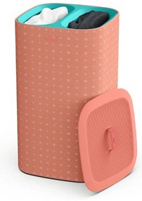 Coș de rufe roz din material textil 60 l Tota Pop – Joseph Joseph