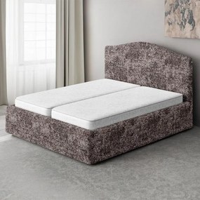 Gaico Huse bielastice MARMO maro pat (l. 140 - 200 cm)