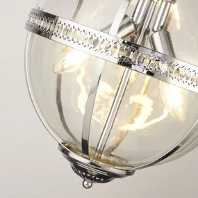 Lustra design vintage Coronet 3Lt, crom