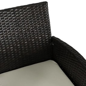JAKS Mobilier din ratan maro Kent