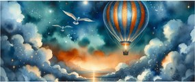 Tablou - Zbor sub cerul nopții (120x50 cm)