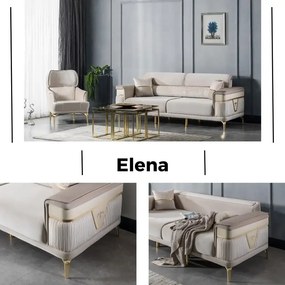 Set canapea cu 2 fotolii Elena