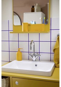 Suport pentru periuța de dinți galben muștar din polirășină Tom Tailor T-Color Bath – Wenko