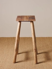 Scaun din lemn reciclat, Noé, 74 x 53 x 40 cm