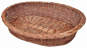 vidaXL Coș pentru câini/Pat pentru animale de casă, 90 cm, răchită