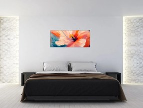 Tablou - Floare pictată (120x50 cm)