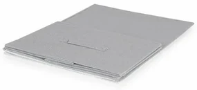Cutie de depozitare pliabilă Compactor Wos,40 x 50 x 25 cm, gri, L