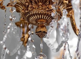 Candelabru 12 brate LUX cu cristale Scholer, Jolie