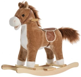 HomCom Balansoar in forma de cal, balansoar pentru copii, jucarii pentru copii | AOSOM RO