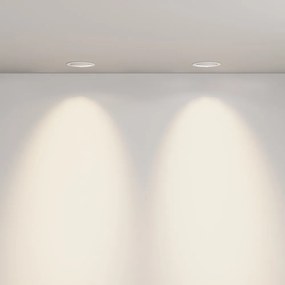 Spot incastrabil LED directionabil IP44 Lens alb 3000K 12W