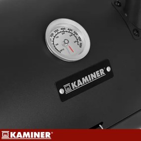 Grătar turistic cu cărbune cu capac