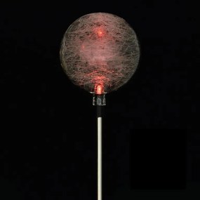 Lampă solară LED de grădină Garth bilă de sticlă