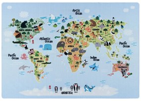 Covor pentru copii albastru deschis 80x120 cm Play – Ayyildiz Carpets