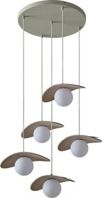 Osram DECOR PEARL – lustru suspendat pe cablu, 5x G9, 5W, 230V, bej