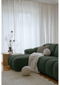 Colțar verde închis (cu colț pe partea stângă/cu șezlong) Shell – Miuform