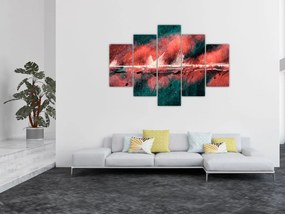 Tablou - Explozie în petrol (150x105 cm)