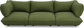Sumo Sofa Canapea modulara Grand Bouclé, culori multiple - Fatboy Culoare: verde cu frunze