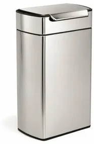 Simplehuman Coș de gunoi cu pedală superioară, 40 l, 40 l