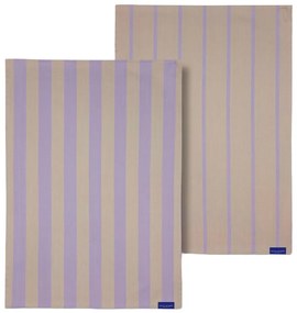Prosoape de vase 2 buc. din bumbac 50x70 cm Stripes – Mette Ditmer Denmark