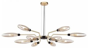 Lustra moderna design minimalist 127cm Ventura MYMOD012CL-12G