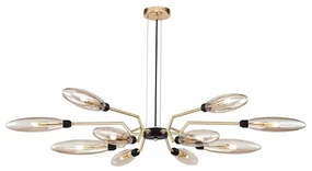 Lustra moderna design minimalist 127cm Ventura MYMOD012CL-12G