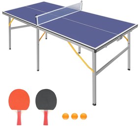 Masa ping-pong pentru interior cu fileu