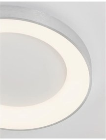 Plafoniera LED 3000K moderna 60cm RANDO THIN argintiu NVL-9353856