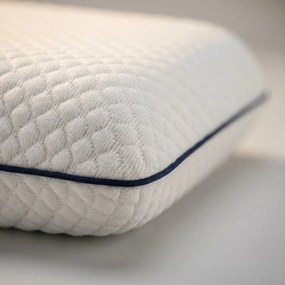 Perna ortopedica cervicala memory foam AERO-SAN White