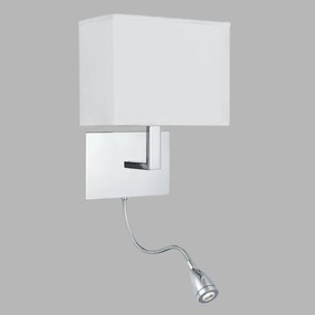 Aplica moderna eleganta cu reader Led Wall crom 6519CC SRT