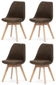 Set de scaune de sufragerie CT-751 BR2, 4 buc.