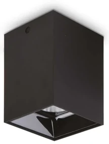 Spot LED aplicat modern Nitro pl square d10 negru