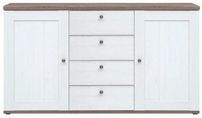 Comodă TEINA 2D4S, pin canyon