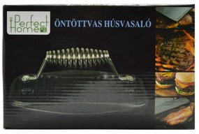 Presă pentru carne / Presă de carne 22*10 cm, fontă, Perfect Home 12511
