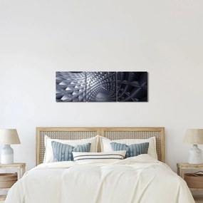 Tablou - Abstract 3D (cu ceas) (90x30 cm)