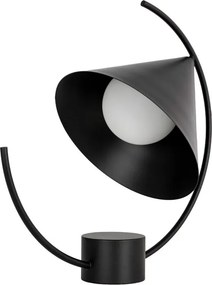 Lampa de masa din otel negru Contemporary