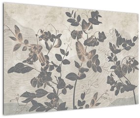 Tablou - Frunze texturate (90x60 cm)