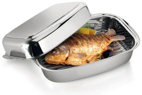 Tavă de copt din oțel inoxidabil 24x43 cm Exclusive – Tescoma