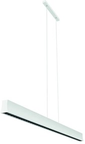 Lustra LED suspendata design liniar HANOK 38W 4000K alba
