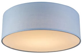 Plafoniera albastră 30 cm cu LED inclus - Drum LED