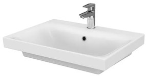 Cersanit S801-223-DSM - Corp de baie suspendat cu lavoar MODUO, alb lucios