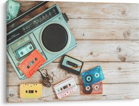 Tablou - Radio retro (70x50 cm)