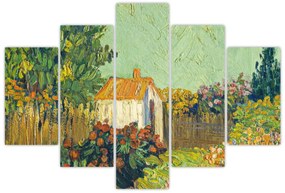 Tablou - Imitator of Vincent van Gogh, Landscape, reproducere (150x105 cm)