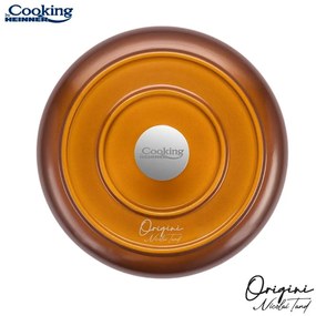 Oală din aluminiu turnat cu capac 18x8.5 cm, 1.8L – Cooking by Heinner, Colecția Origini by Nicolai Tand HR-BJK-C18, antiaderentă și eficientă