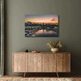 Tablou - orașul port (90x60 cm)